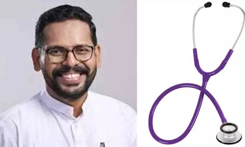 പി. സരിന് ചിഹ്നം കിട്ടി; സ്റ്റെതസ്കോപ്