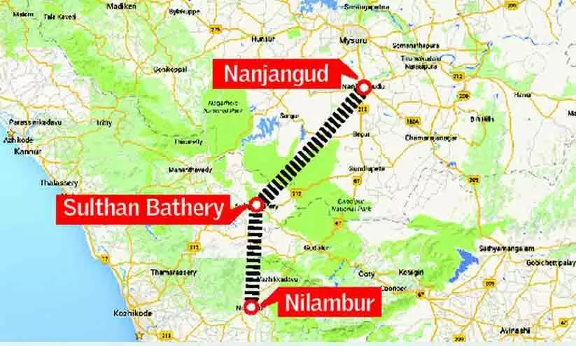 നിലമ്പൂർ-നഞ്ചൻകോട് റെയിൽപാത യാഥാർഥ്യമാക്കാൻ നടപടി -റെയിൽവേ മന്ത്രി
