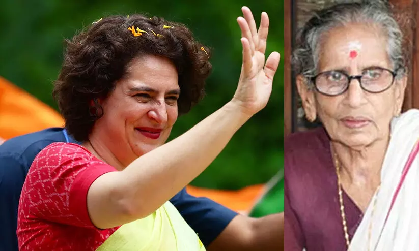 Priyanka Gandhi, M Leelavathi