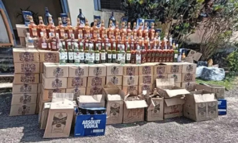 goa liquor seized