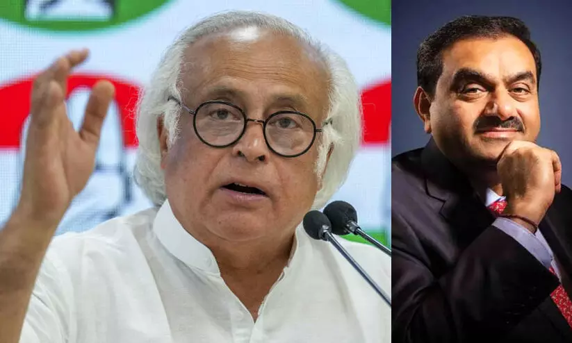 Gautam Adani Jairam Ramesh,  Congres