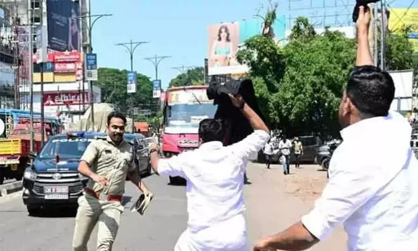 Black flag against Chief Minister