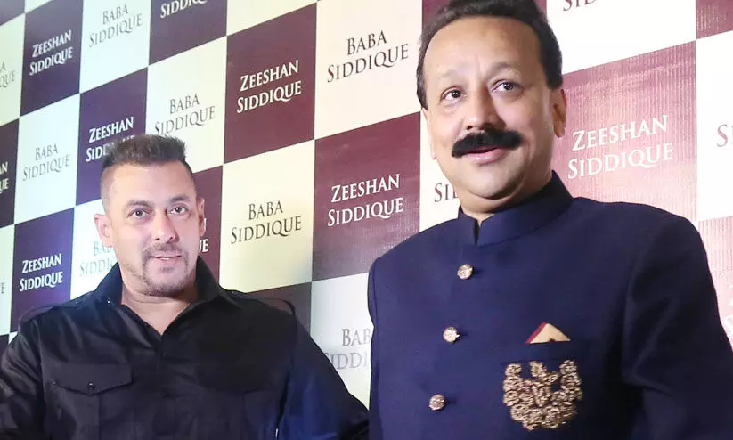 baba sidhiqui and salman khan