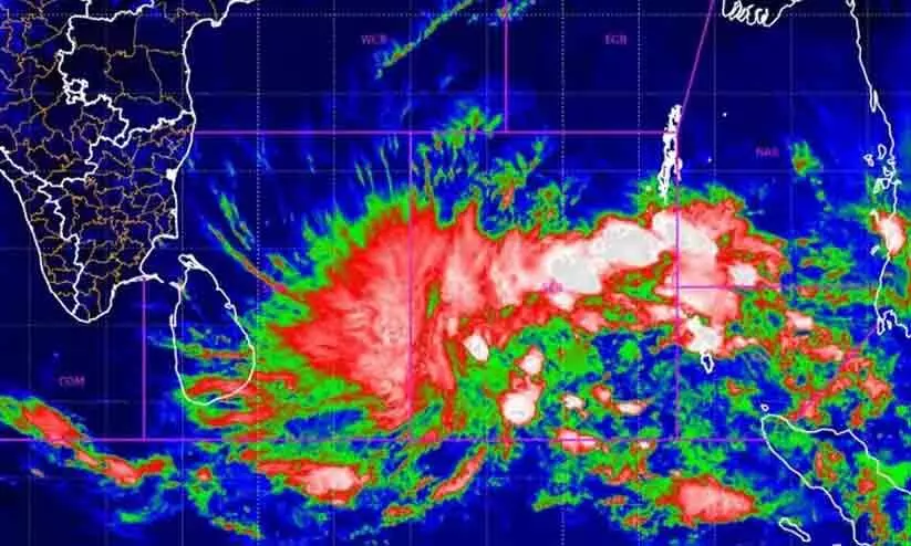 low pressure in bay of bengal