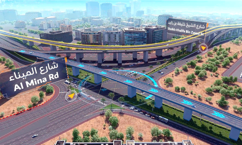 new flyover was opened in Dubai