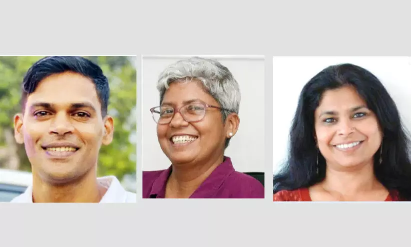 ക്രോ​സ്​​വേ​ഡ്​ സാ​ഹി​ത്യ പു​ര​സ്കാ​ര​ത്തി​ൽ മ​ല​യാ​ളി തി​ള​ക്കം