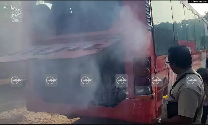 KSRTC Bus Fire