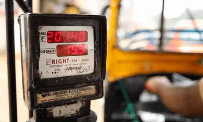 Fare meter, Auto Rickshaw