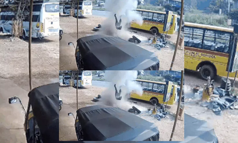 Tyre Explosion