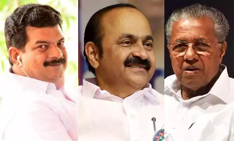 VD Satheesan, Pinarayi Vijayan, PV Anvar