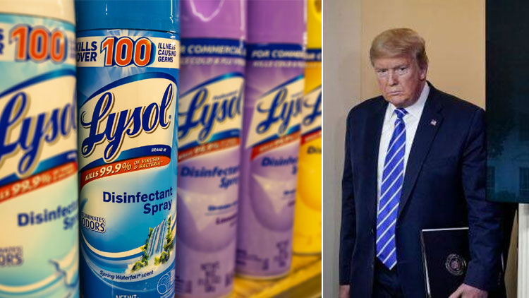 Disinfectants-trump